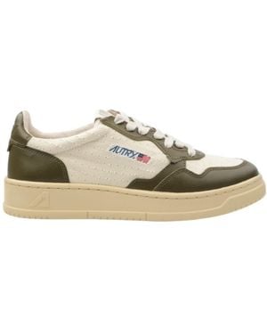 Autry Medalist Low-Top Sneakers - Natural