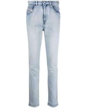 DIESEL High-Waisted Denim Jeans - Blue