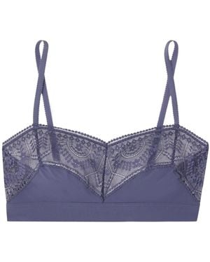 Eres Cedre Lace Soft Cup Bra - Purple