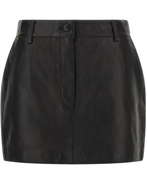 P.A.R.O.S.H. Mini Skirt - Black