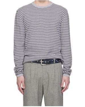 GIMAGUAS Pablo Striped Jumper - Grey