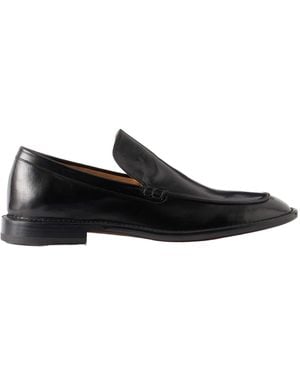 Calvin Klein Lido Leather Loafers - Black
