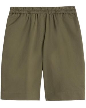Aspesi Elastic Waist Shorts - Green