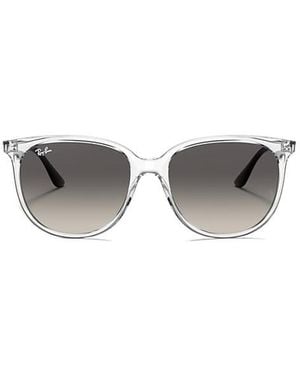 Ray-Ban Round Frame Sunglasses - White