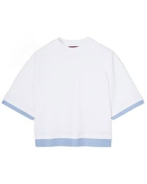 Gucci Soft Jersey T-Shirt With Embroidery - White