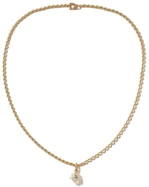 Irene Neuwirth 18-Karat Aquamarine Necklace - Metallic