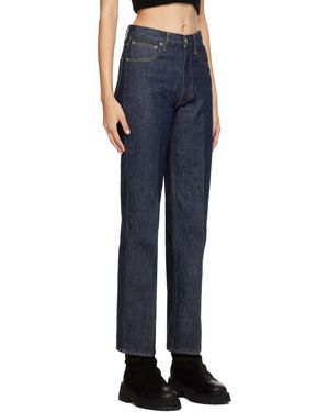 AURALEE Hard Twist Jeans - Blue