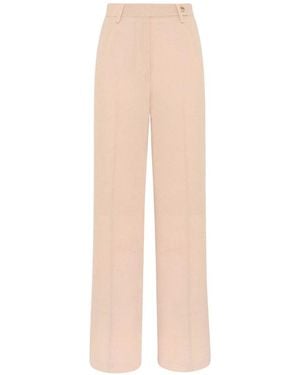 Kiton Luxe Satin Trousers - White