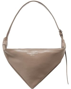 Proenza Schouler Tetra Leather Shoulder Bag - White