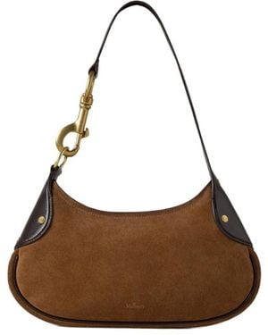 Mulberry Small Hackney Shoulder Bag - Brown