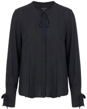 Rag & Bone Long-Sleeved Cover-Up - Blue