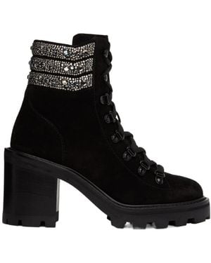 Jimmy Choo Esche 65 Ankle Short Boots - Black