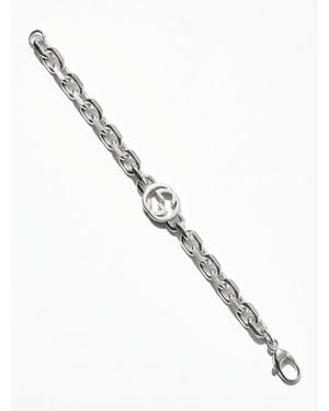Gucci Interlocking Chain Bracelet - Metallic