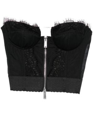 DSquared² Lace Corset - Black