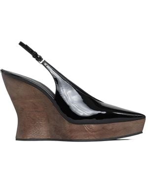 Alaïa Clogs Wedge Slingbacks - Multicolour