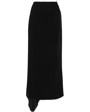 Gcds Layered Stretch Skirt - Black