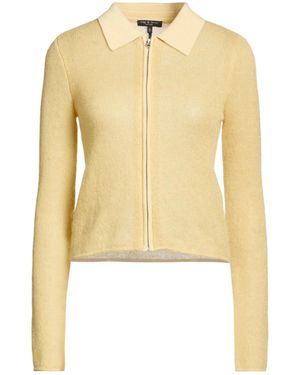 Rag & Bone Simple Solid-Colored Cardigan - Yellow