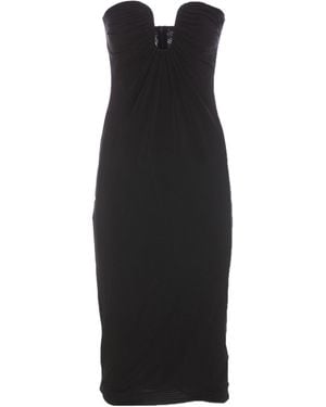 Pinko Cenerino Strapless Mini Dress - Black
