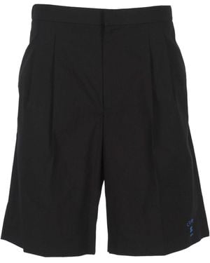 Celine Pleated Shorts - Black