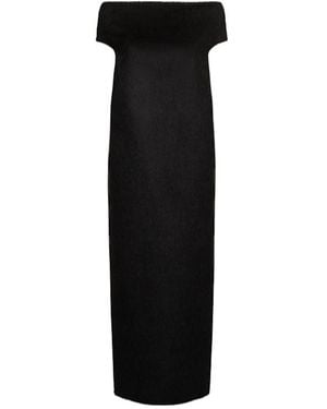 The Row Long-Sleeved Dress - Black
