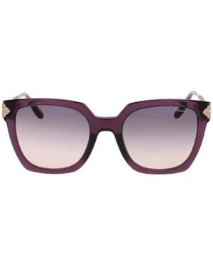 Chopard Eyewear Square Frame Sunglasses - Purple