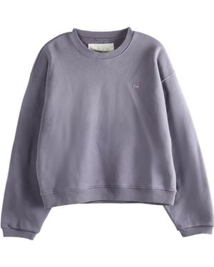 ERL Embroidered Sweatshirt - Purple