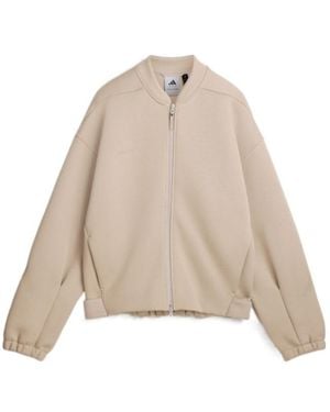 adidas Entire Studios Zip-Up Jacket - Natural