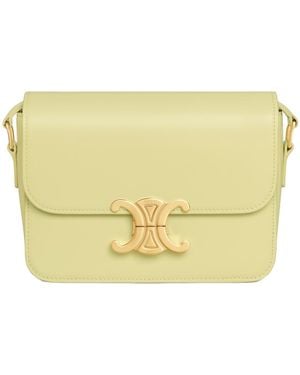 Celine Teen Triomphe Bag - Yellow