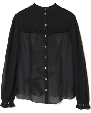 Undercover Long-Sleeved Shirt - Black