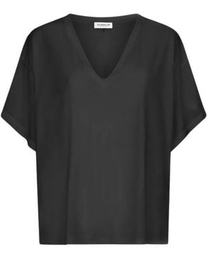 Dondup V-Neck T-Shirt - Black