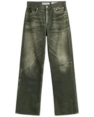 Our Legacy Wata Cut Bootcut Jeans - Green