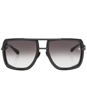 Balmain Eyewear Soldier Square Frame Sunglasses - White