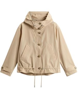 Woolrich Short Urban Touch Parka - Natural