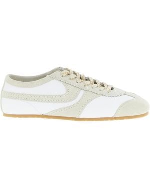 Dries Van Noten Lace-Up Trainers - White