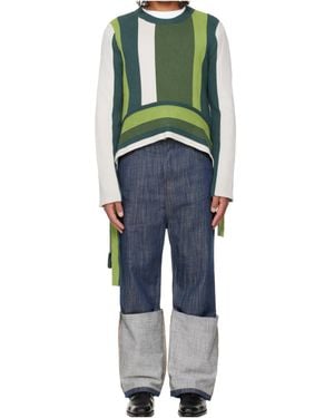 Edward Cuming Monkey Bar Sweater - Blue