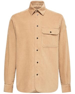 Moncler Corduroy Shirt - Natural