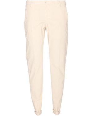 Dondup Gaubert Regular Fit Trousers - Natural