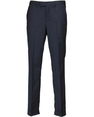 PT01 Pt Torino Straight-Leg Tailored Trousers - Blue