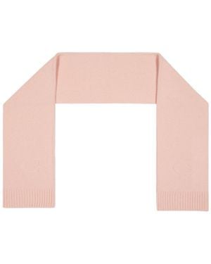 COACH Embossed Knit Muffler - Pink