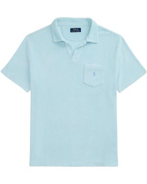 Ralph Lauren Lightblue Pique Shortsleeve Polo Shirt