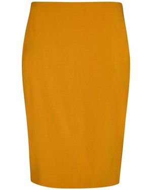 Saint Laurent Midi Skirts - Orange