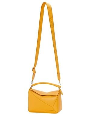Loewe Small Puzzle Bag - Metallic