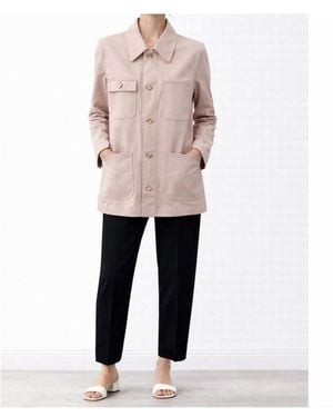 RED Valentino Long-Sleeve Casual Jacket - White