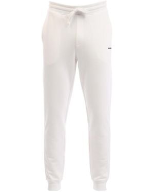 BOSS Drawstringwaist Joggers - White