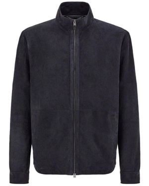 Canali Long-Sleeve Jacket - Blue