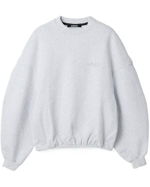 Jacquemus The Ruban Crewneck Sweatshirt - White