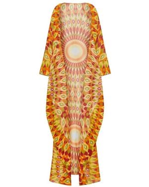 Valentino Printed Tulle Coat - Metallic