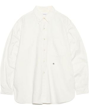 Nanamica Long-Sleeved Shirt - White