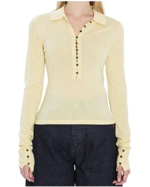 Jacquemus Fine Wool Long-Sleeved Jumper - Natural