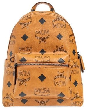 MCM Small Stark Backpack - Natural